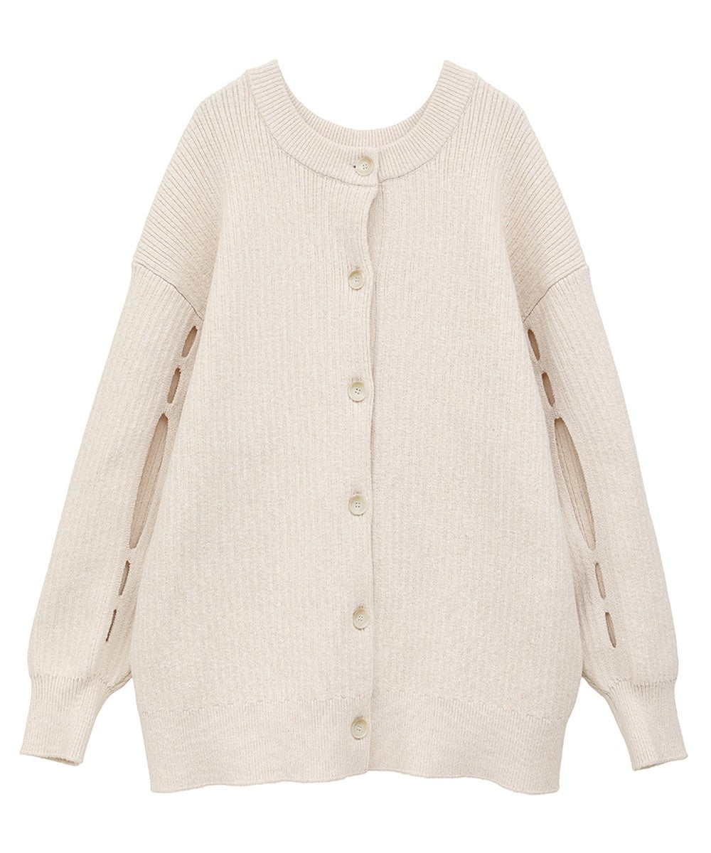 入荷now 口コミ W FACE COLOR MIX HOLE SLEEVE CARDIGAN｜TOPS(トップス)｜CLANE トップス
