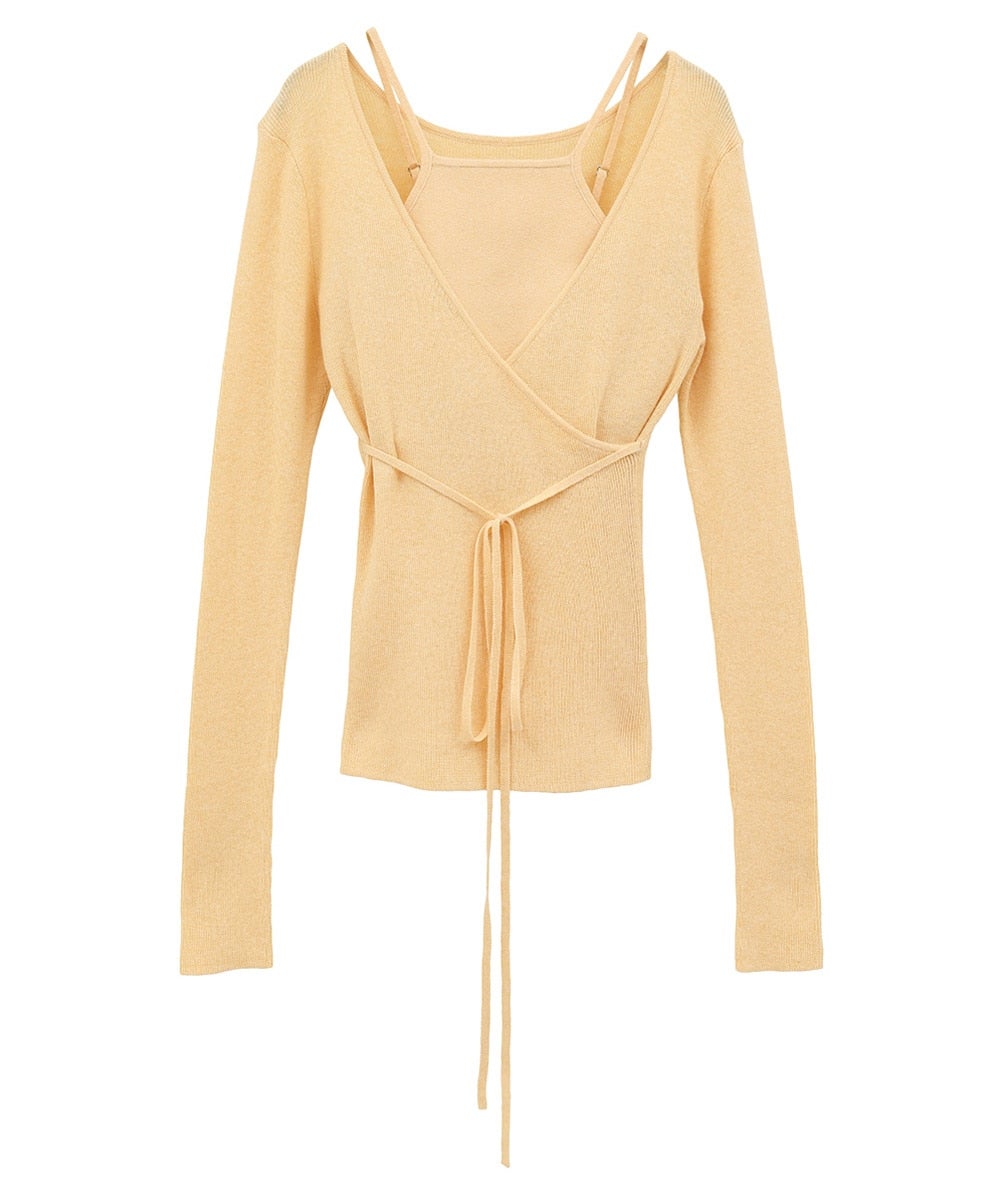 トップス andmary Claire cachecoeur tops ANDMARY】Claire cachecoeur tops