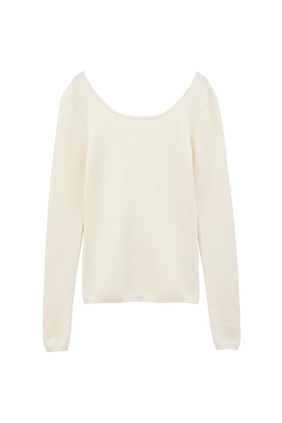 CLANE(クラネ)｜ARRANGE RIBBON KNIT TOPS/ニット/IVORY の通販