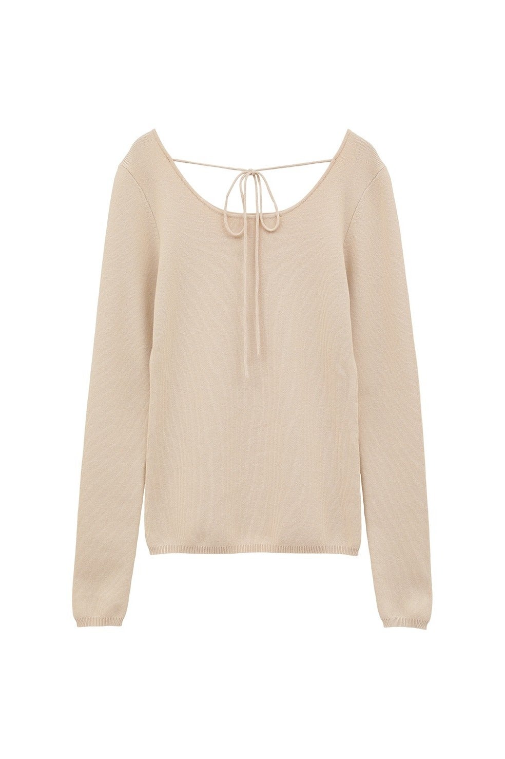 ARRANGE RIBBON KNIT TOPS｜TOPS(トップス)｜CLANE OFFICIAL