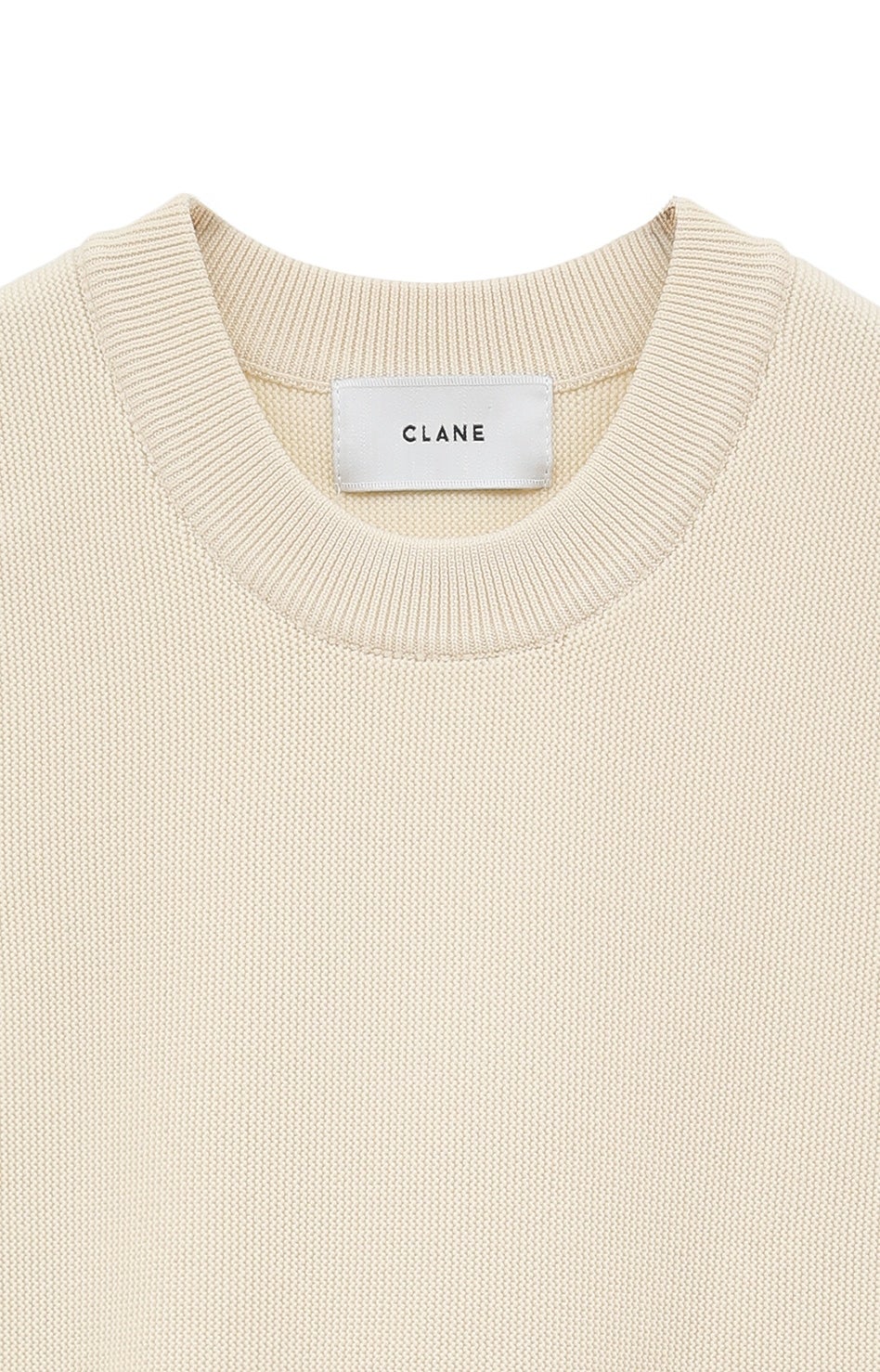 SQUARE SLEEVE GATHER KNIT TOPS｜TOPS(トップス)｜CLANE