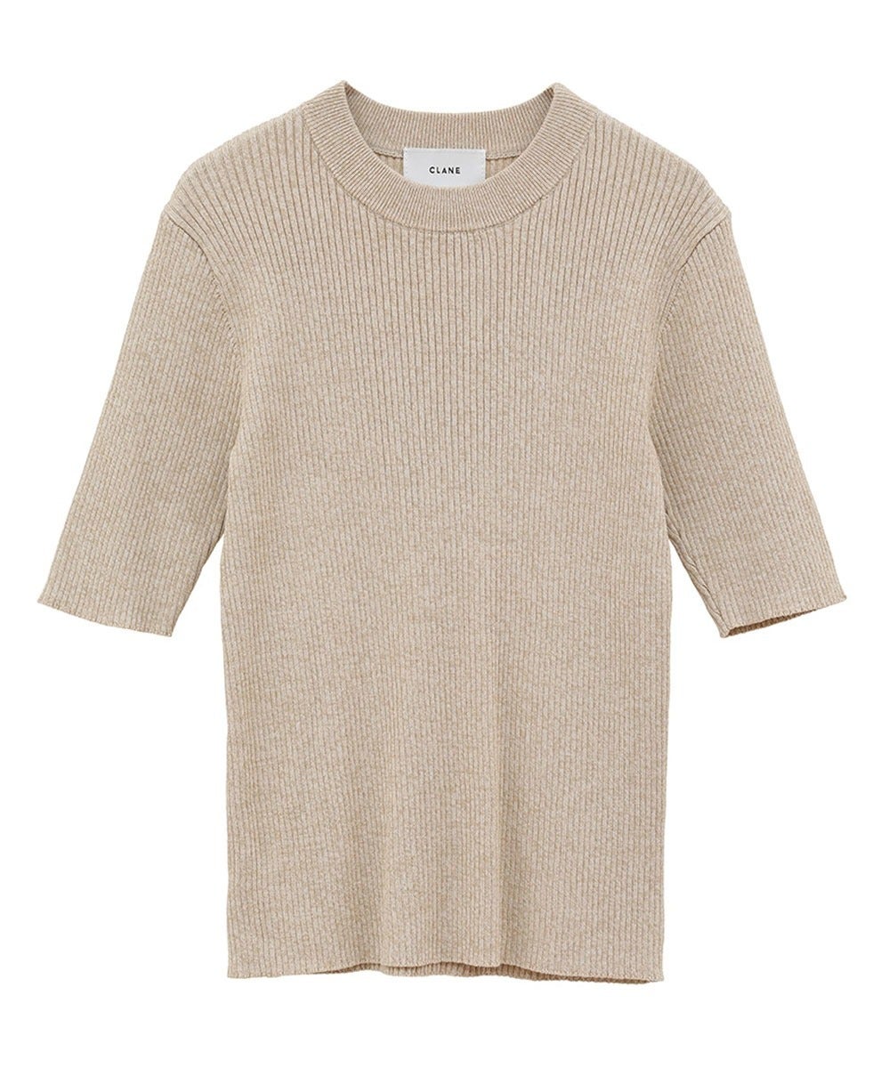 新品　CLANE H/N HALF SLEEVE RIB KNIT TOPS H/N HALF SLEEVE RIB KNIT TOPS｜TOPS(トップス)｜CLANE