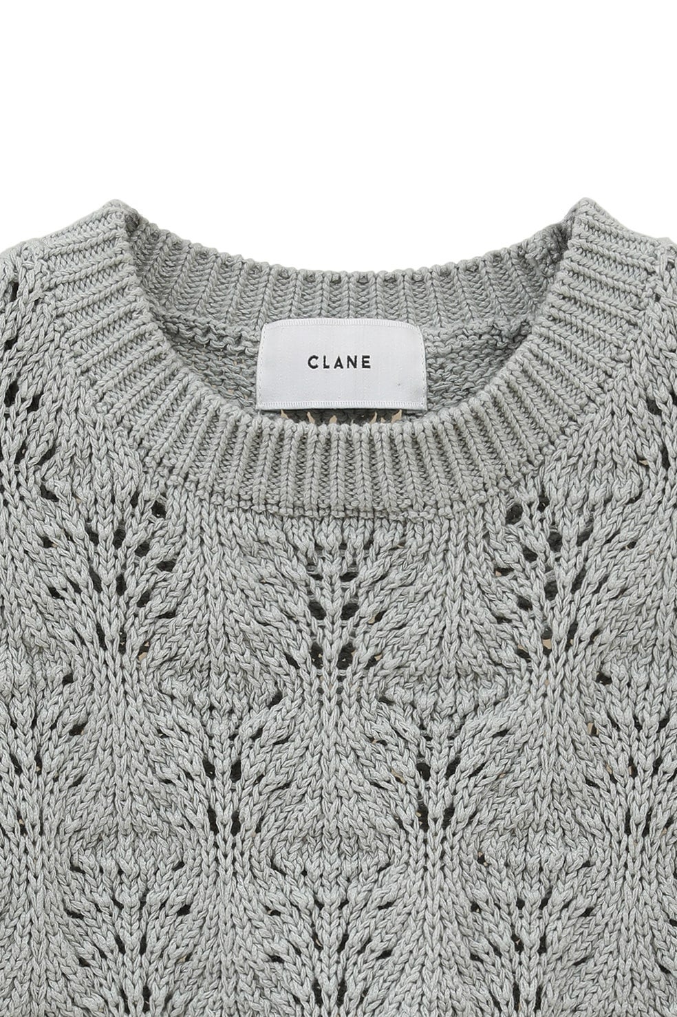 CROCHET SHORT KNIT TOPS｜TOPS(トップス)｜CLANE OFFICIAL
