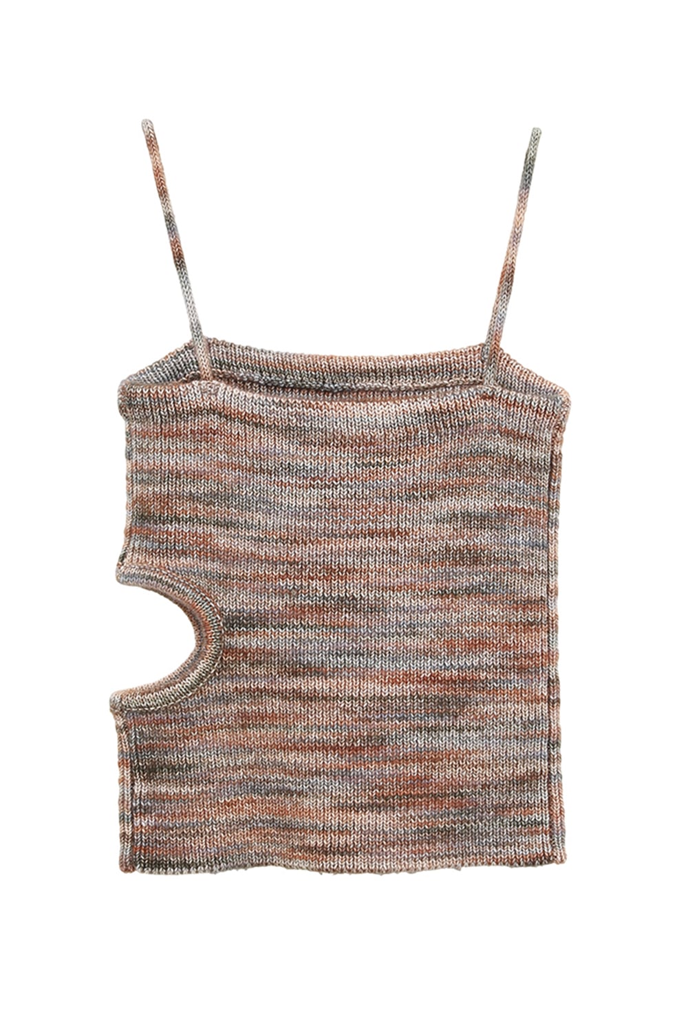 CLANE ROUND MESH KNIT TOPS 16106-2202（ニット／セーター