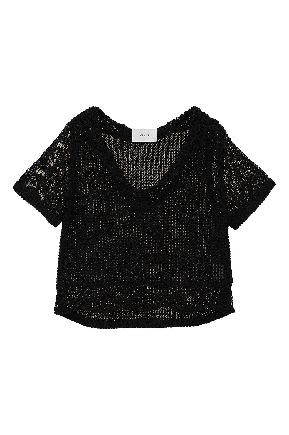 CROPPED CROCHET KNIT TOPS｜TOPS(トップス)｜CLANE OFFICIAL
