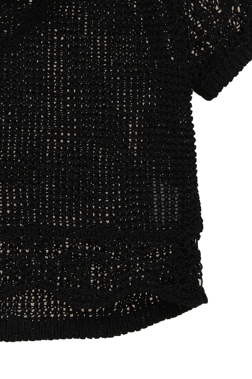 CROPPED CROCHET KNIT TOPS｜TOPS(トップス)｜CLANE OFFICIAL