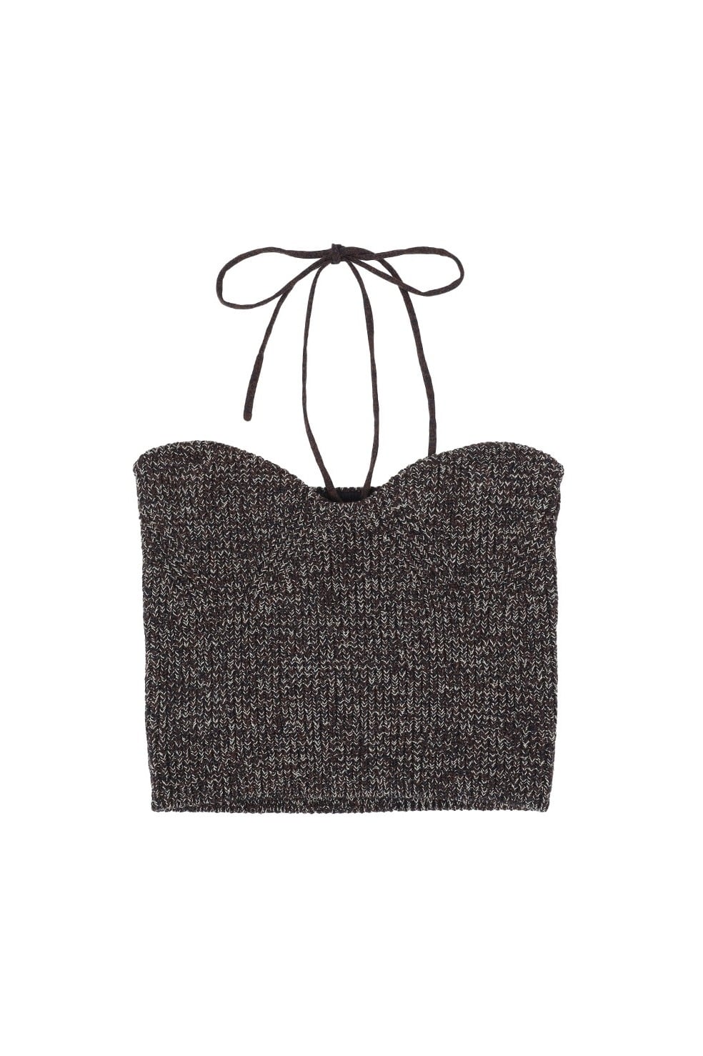 HEATHER COTTON KNIT TUBETOP｜TOPS(トップス)｜CLANE OFFICIAL
