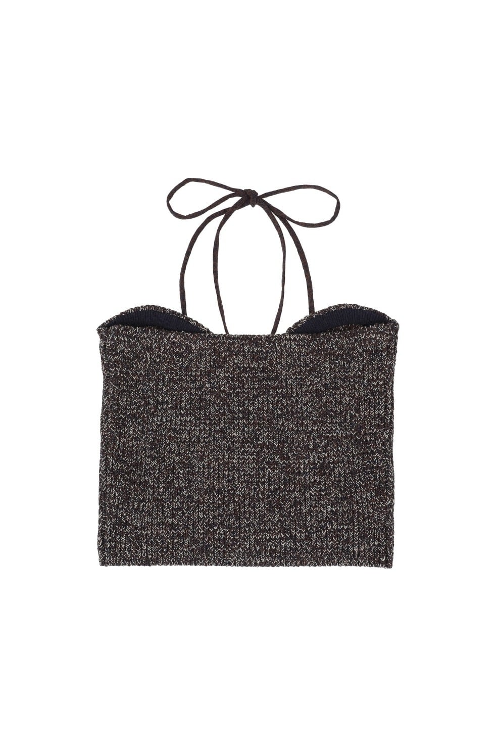 HEATHER COTTON KNIT TUBETOP｜TOPS(トップス)｜CLANE OFFICIAL