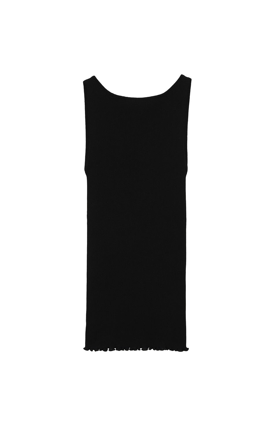 BOAT NECK RIB KNIT TANK TOPS｜TOPS(トップス)｜CLANE OFFICIAL