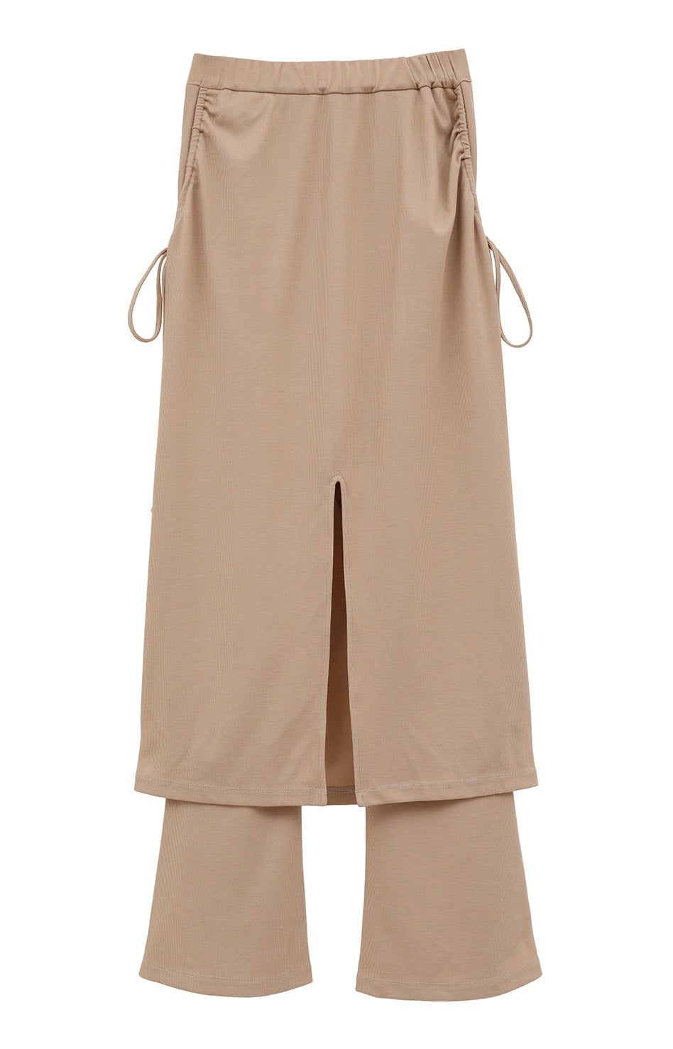 PANTS LAYERED SIDE SHIRRING SKIRT｜SKIRT/PANTS(スカート