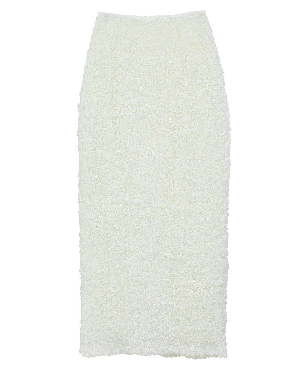 SHIRRING STRAIGHT SKIRT