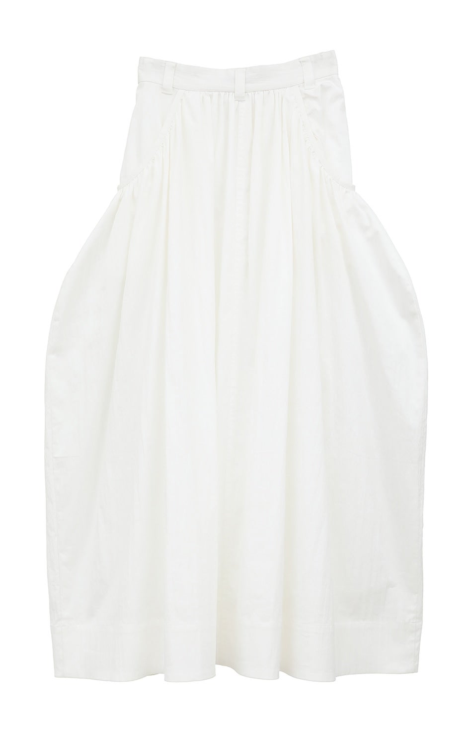 【新品】　CLANE VOLUME DOME SKIRT 白 サイズ1 VOLUME DOME SKIRT｜SKIRT/PANTS(スカート/パンツ)｜CLANE