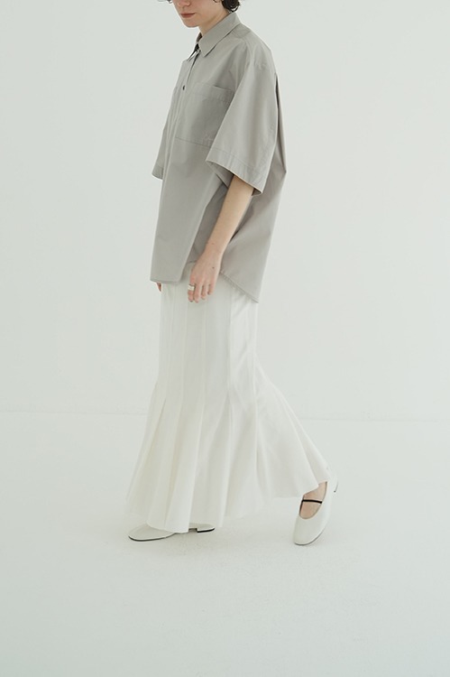 PLEATS MERMAID SKIRT