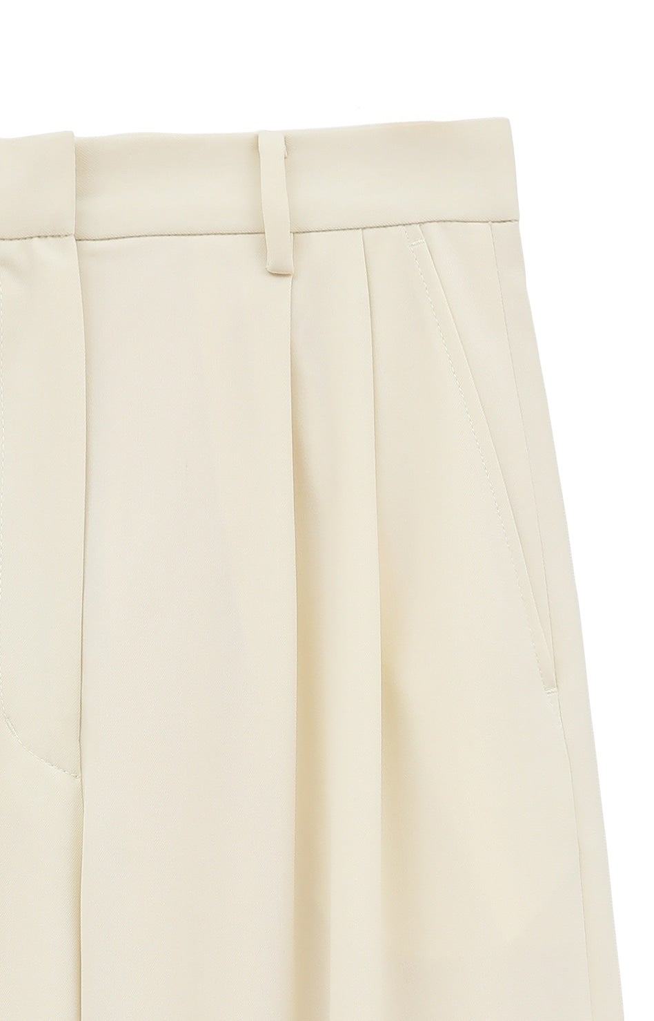 CLANEアイボリーサイズ1 STAND NECK WIDE TOPS(1 IVORY): CLANE: WOMENS｜ STUDIOUS