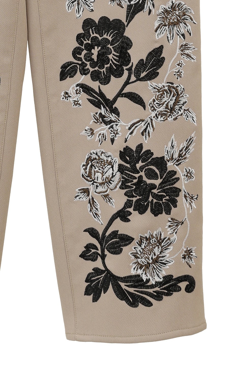 パンツ CLANE FLOWER EMBROIDERY PANTS CLANE/クラネ】FLOWER EMBROIDERY PANTS/フラワーエンブロイ