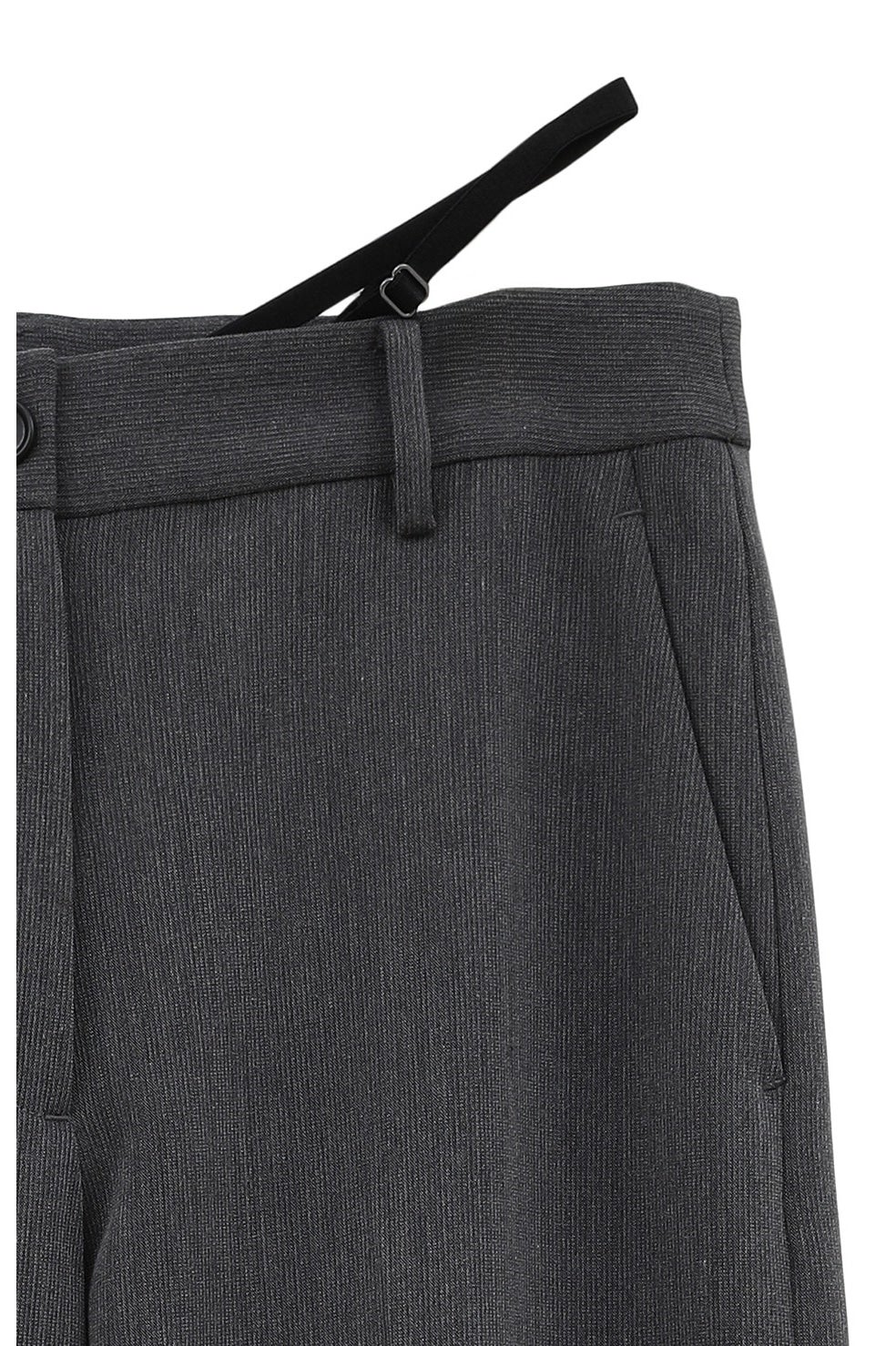 クラネ CLANE SATIN SLACKS PANTS （BLACK） - ファッション通販