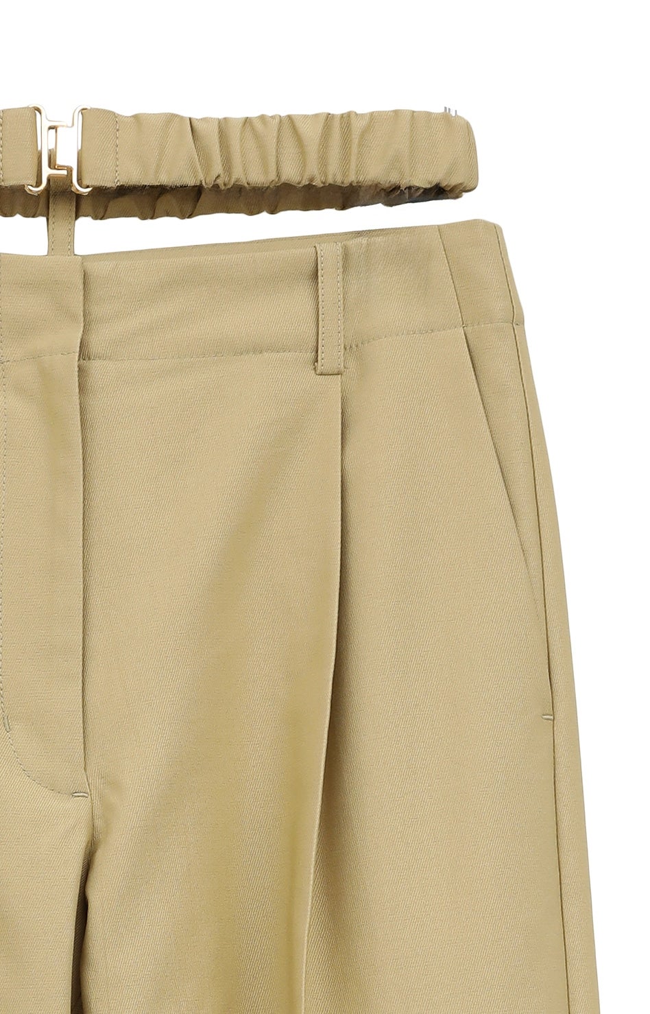 2WAY GATHER BELT PANTS｜SKIRT/PANTS(スカート/パンツ)｜CLANE