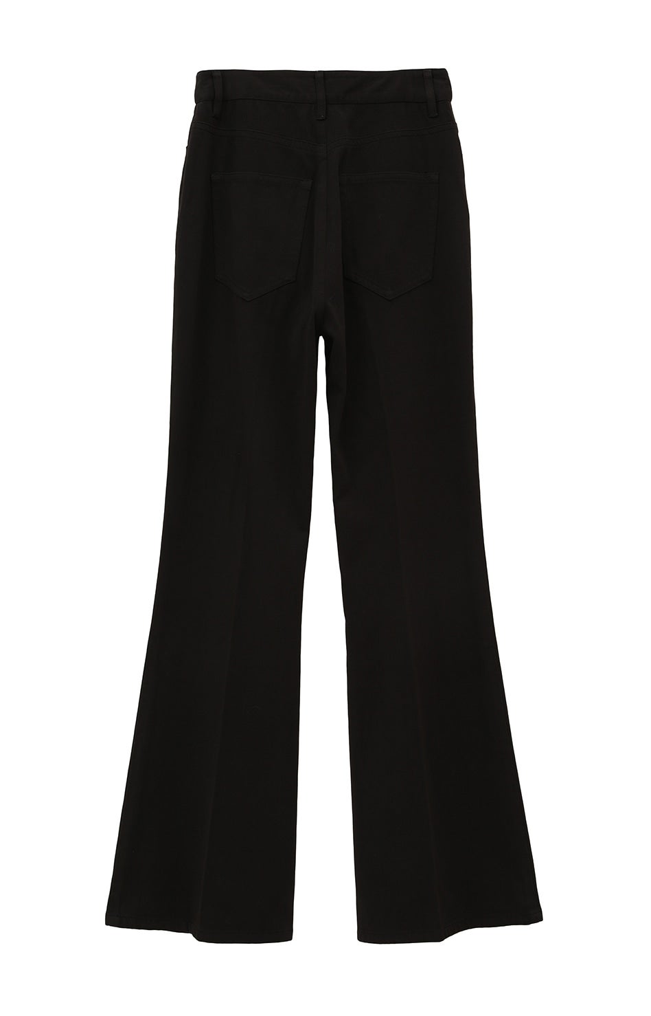 CLANE（クラネ）の「CENTER PRESS FLARE PANTS（スラックス