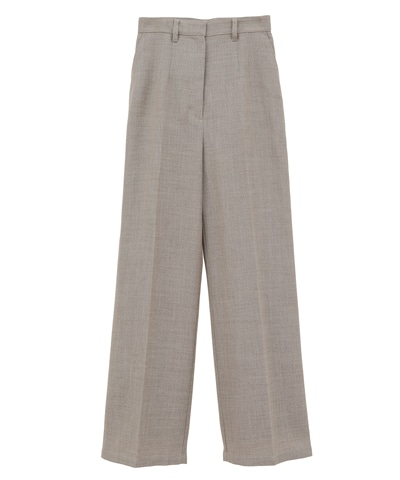 CENTER CLEASE STRAIGHT PANTS