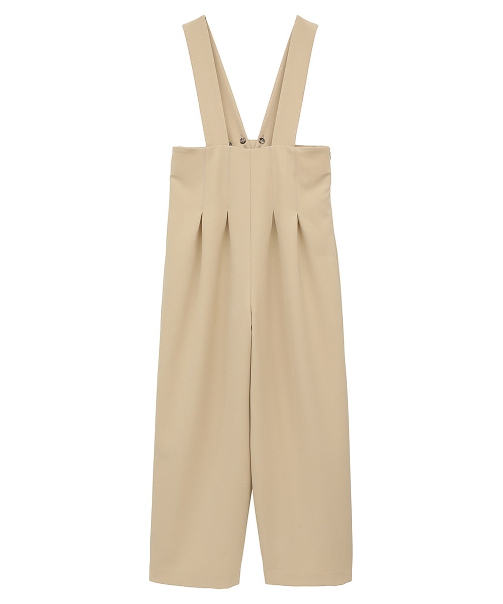 HIGH WAIST SUSPENDER PANTS