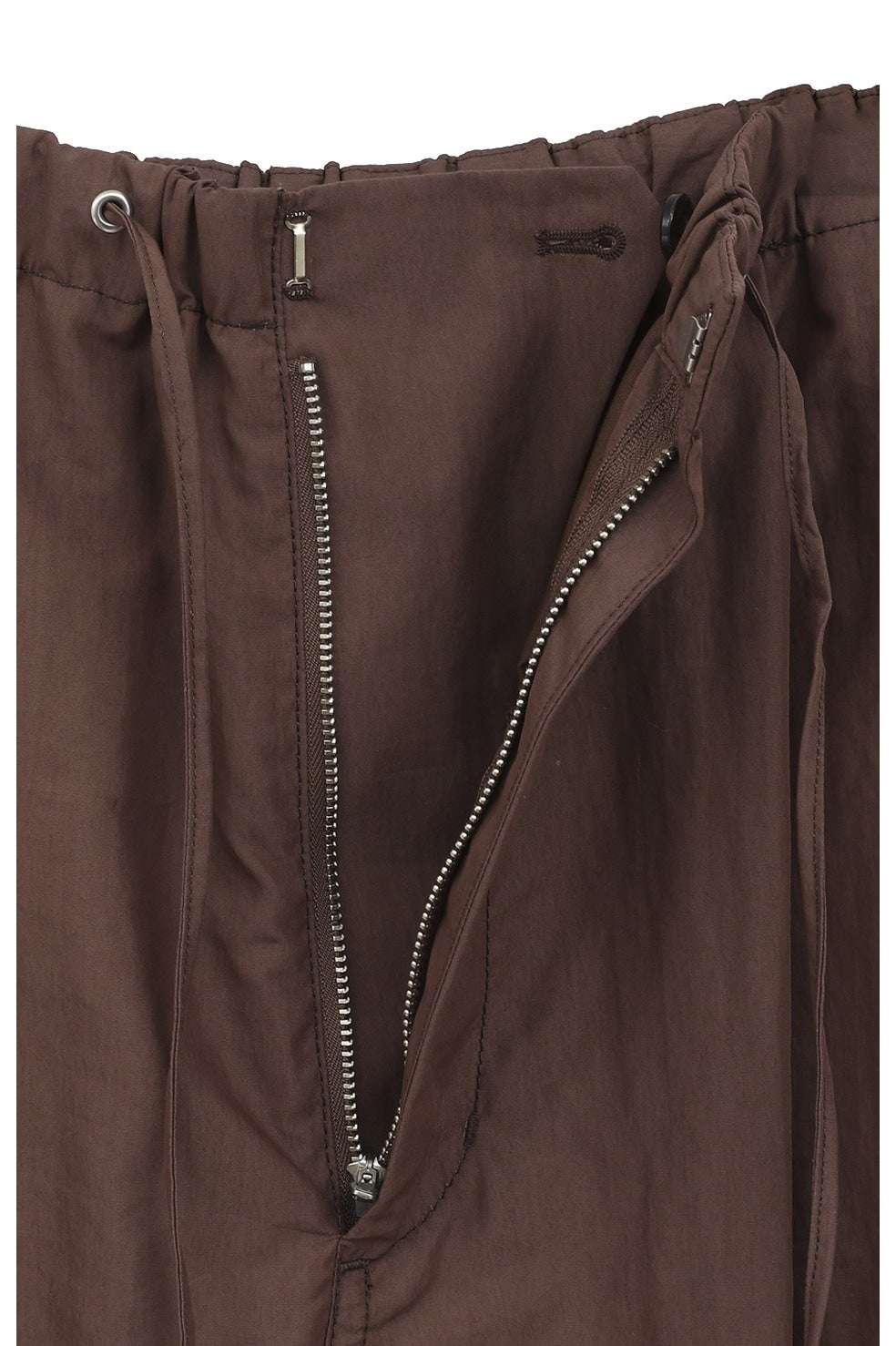 CLANE COTTON PARACHUTE PANTS ブラウン サイズ2 COTTON PARACHUTE PANTS｜SKIRT/PANTS(スカート/パンツ)｜CLANE