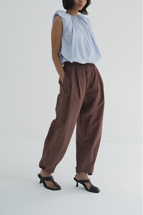COTTON PARACHUTE PANTS