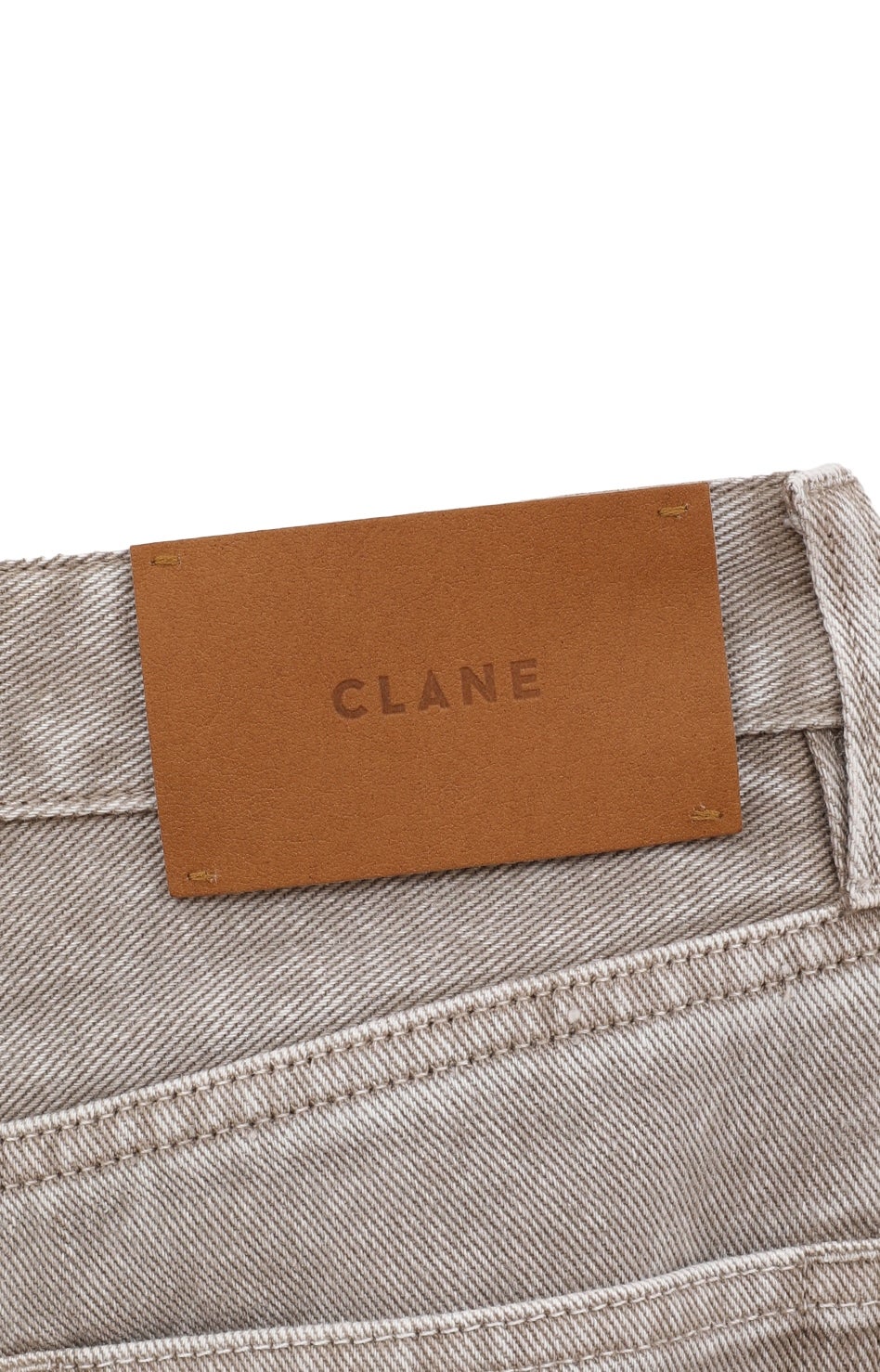 SLASH CUT DENIM PANTS｜SKIRT/PANTS(スカート/パンツ)｜CLANE