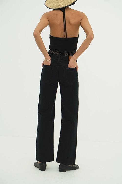 LOW WAIST SLIM DENIM PANTS