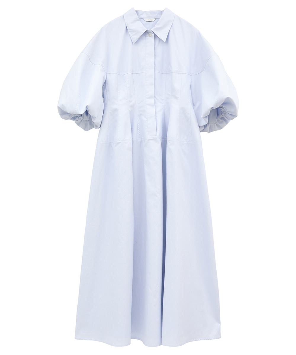 WAIST DESIGN VOLUME ONEPIECE