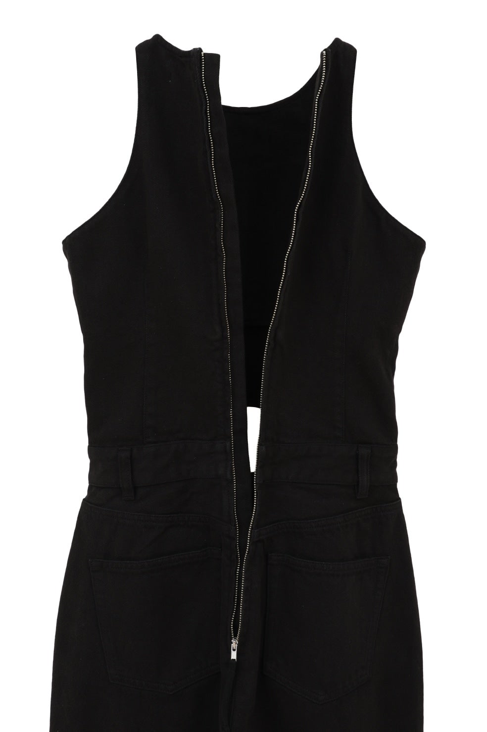 CLANE（クラネ）の「BACK OPEN DENIM ALL IN ONE（つなぎ