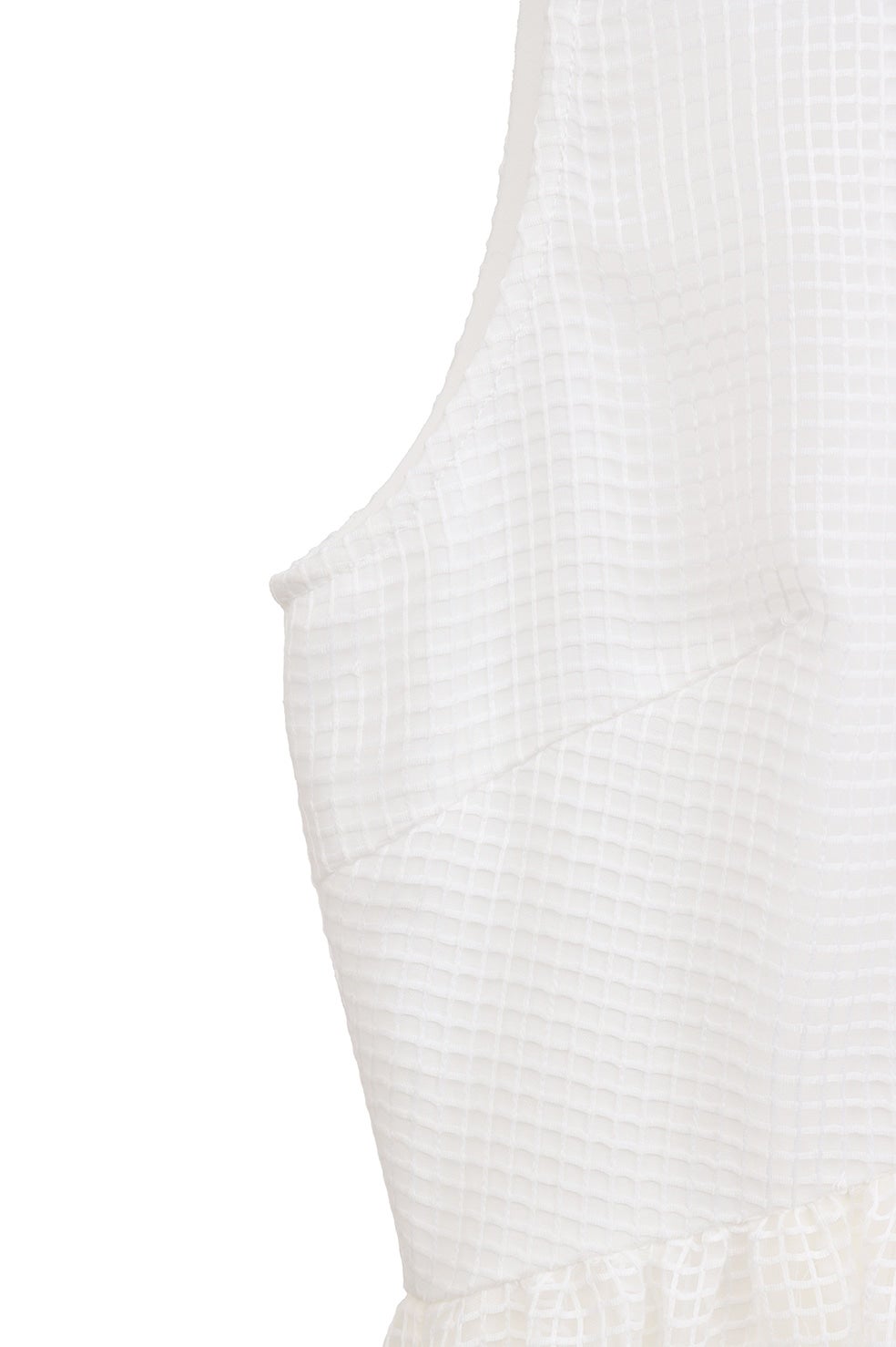 SHEER PLAID FLARE ONEPIECE｜DRESS(ドレス)｜CLANE OFFICIAL