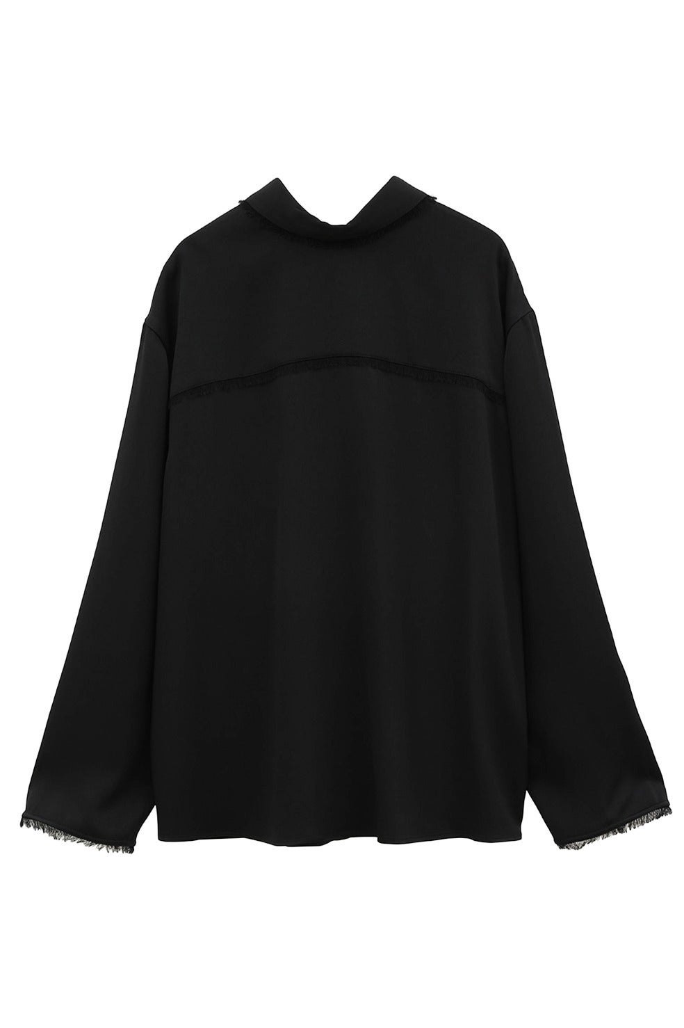 トップス CLANE W FACE FRINGE TOPS CLANE/クラネ】W FACE FRINGE TOPS/Wフェイスフリンジトップス
