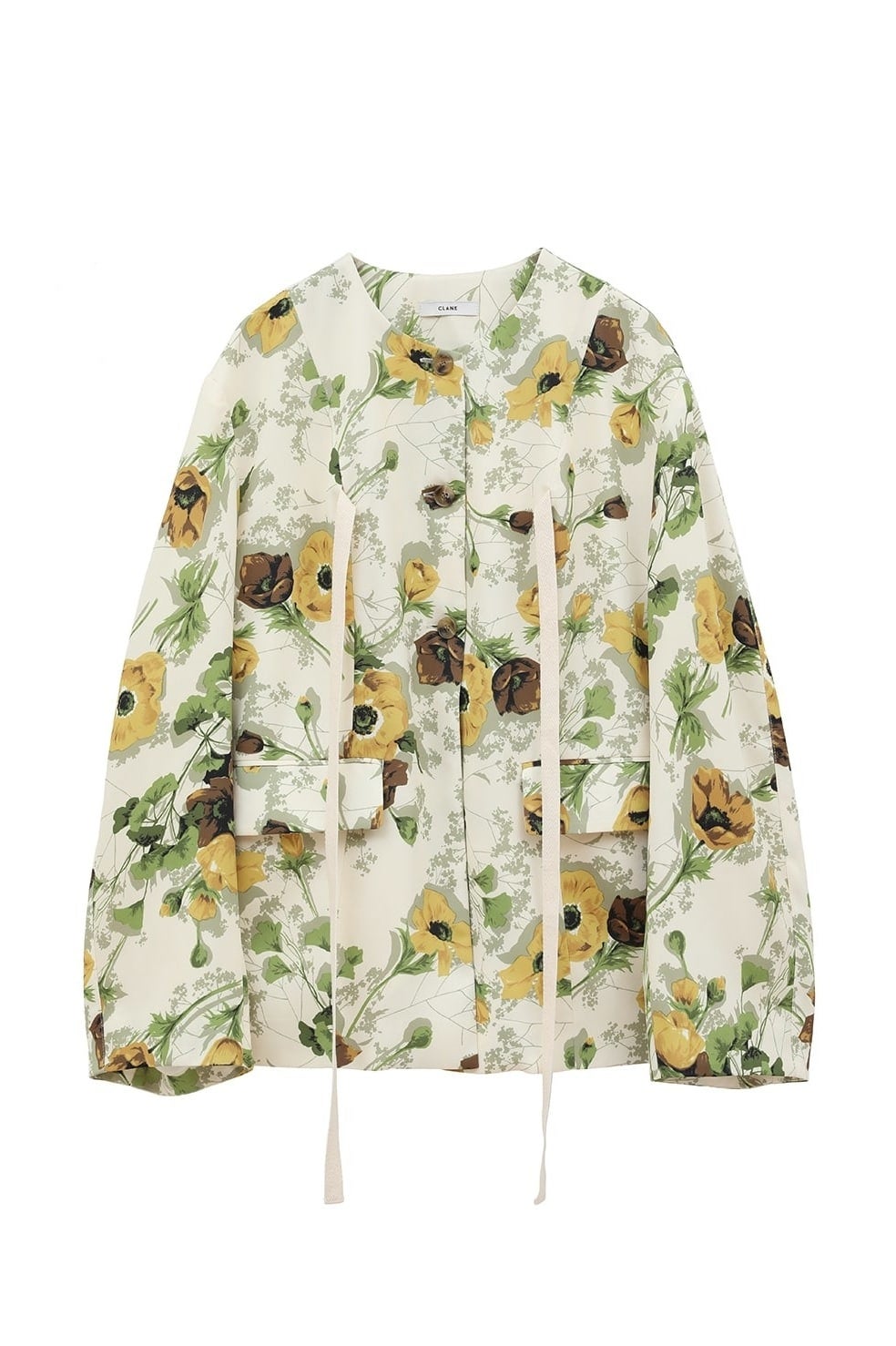 SCARF FLOWER RIBBON TOPS｜TOPS(トップス)｜CLANE OFFICIAL