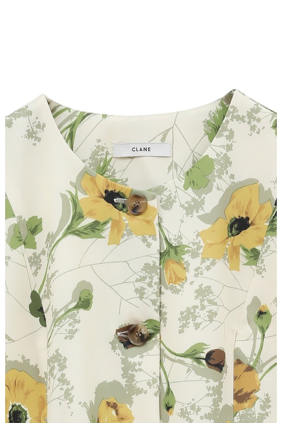 SCARF FLOWER RIBBON TOPS｜TOPS(トップス)｜CLANE OFFICIAL