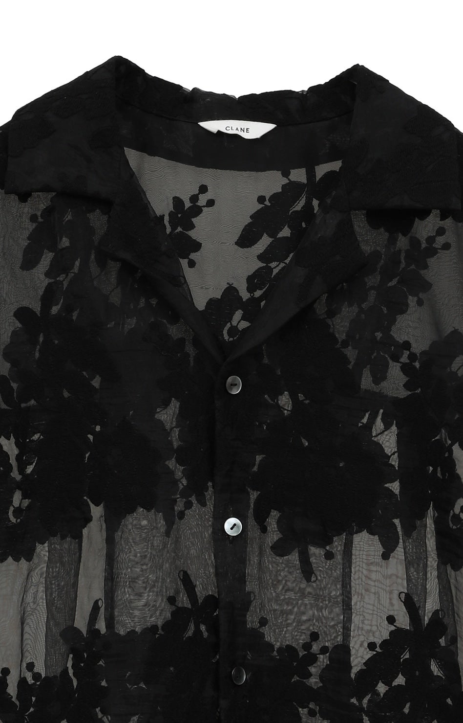 SHEER FLOWER LACE SHIRTS｜TOPS(トップス)｜CLANE OFFICIAL