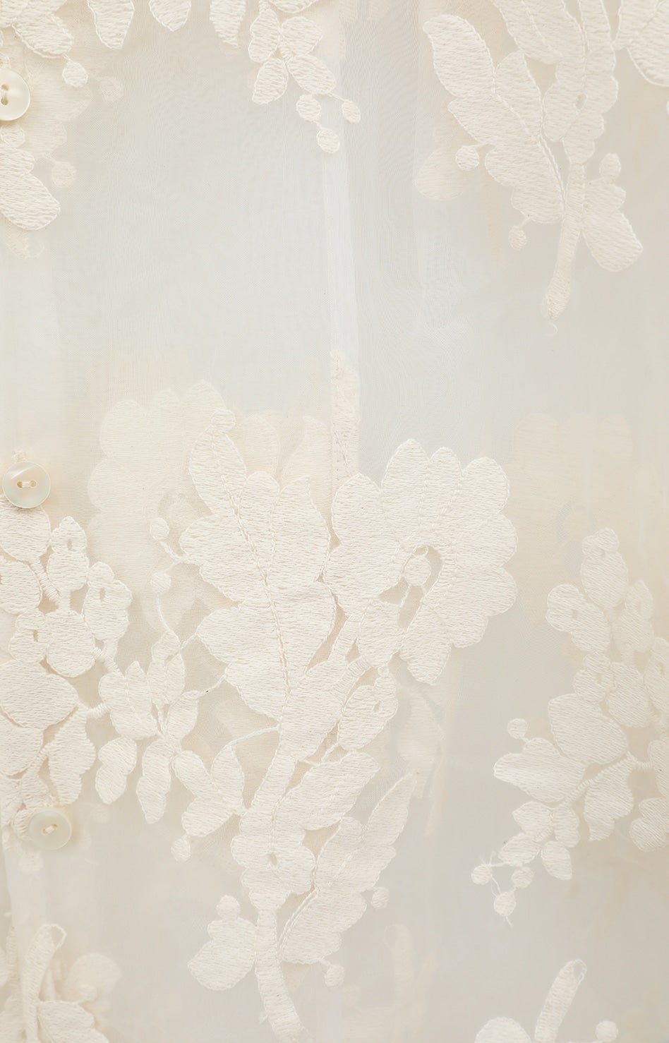トップス CLANE SHEER FROWER LACE SHIRT CLANE】sheer frower lace shirt｜ファッション通販のSTRIPE CLUB