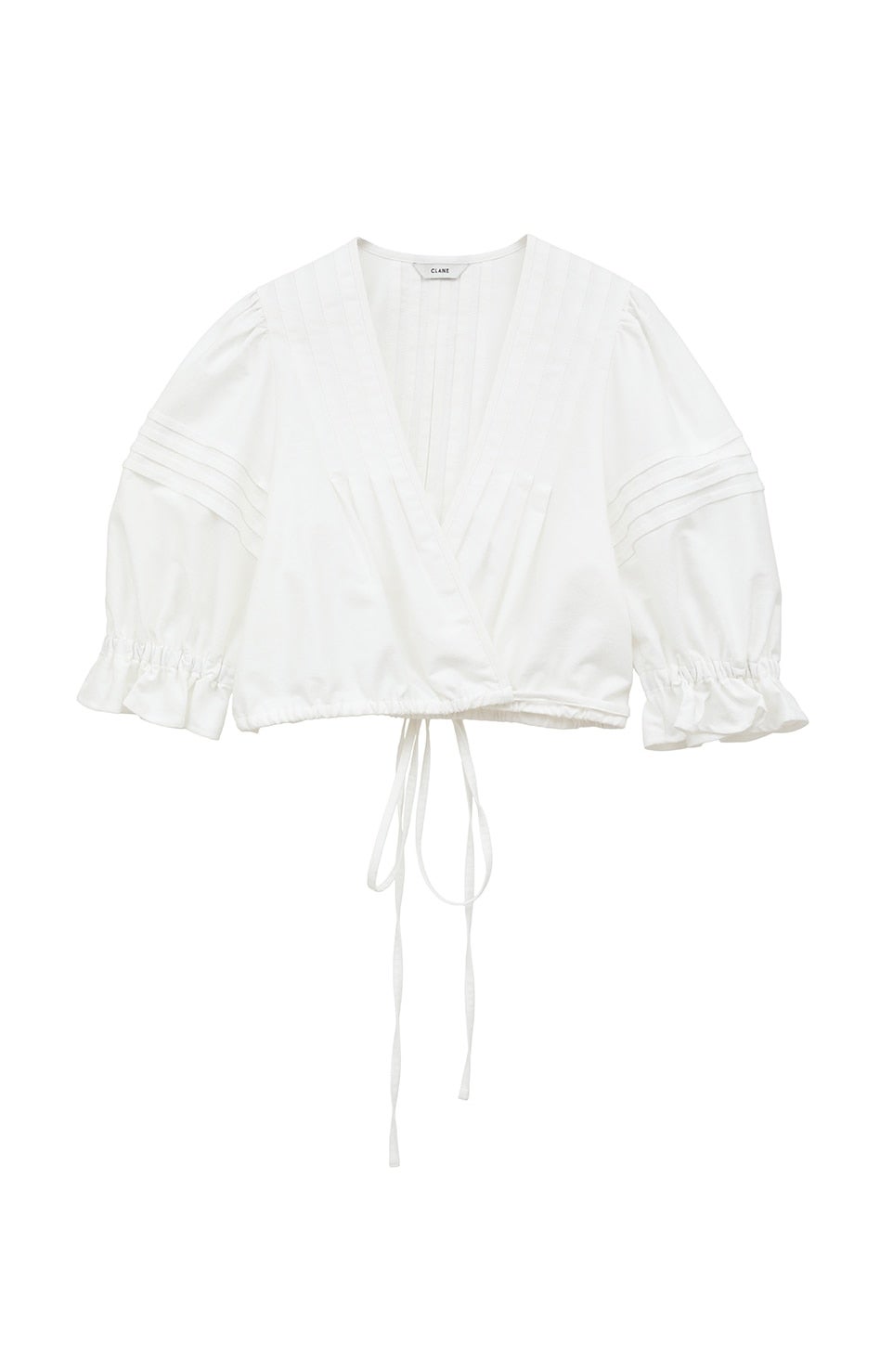 PINTUCK CROPPED BLOUSE｜TOPS(トップス)｜CLANE OFFICIAL