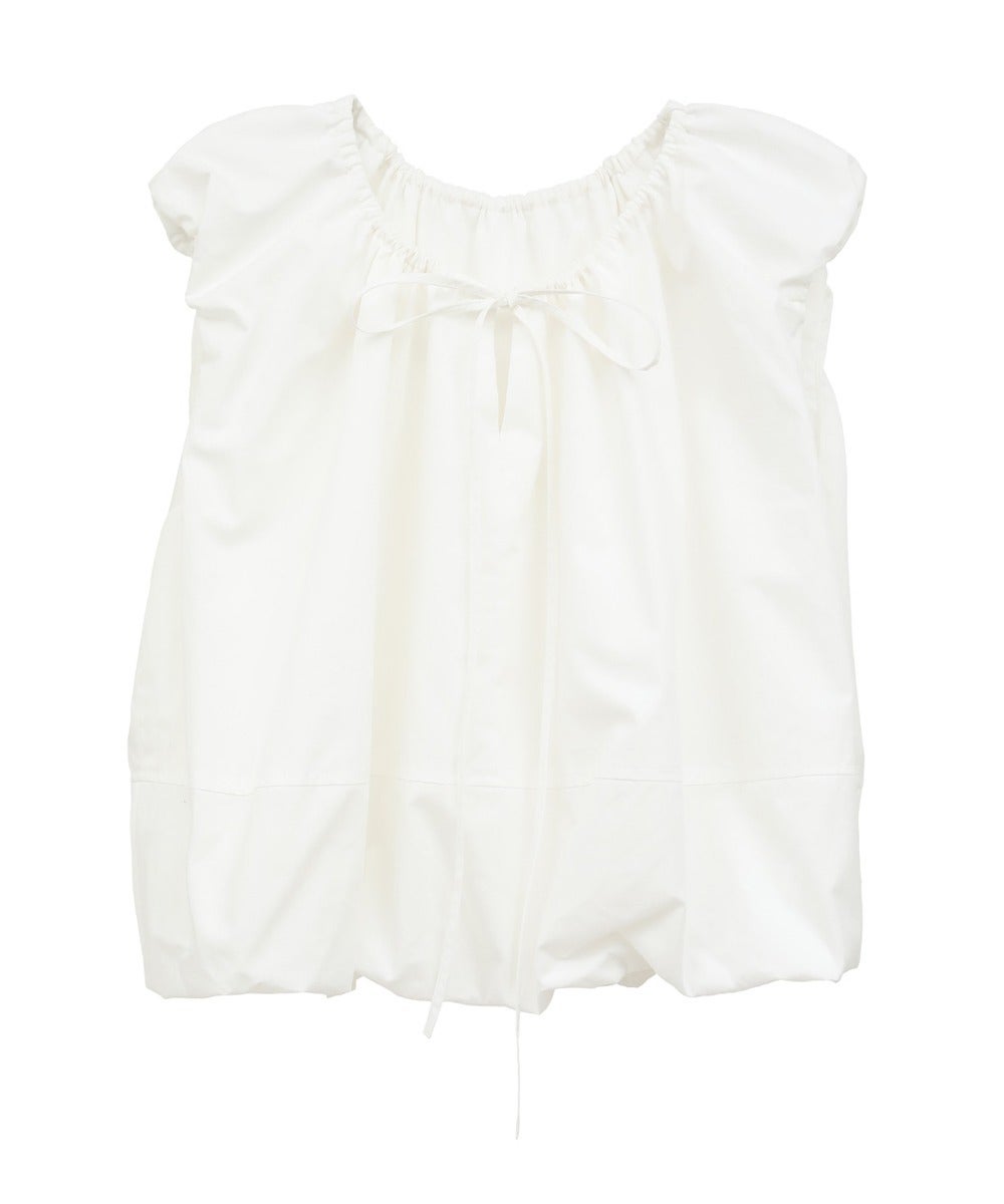 W FACE SLEEVELESS RIBBON TOPS