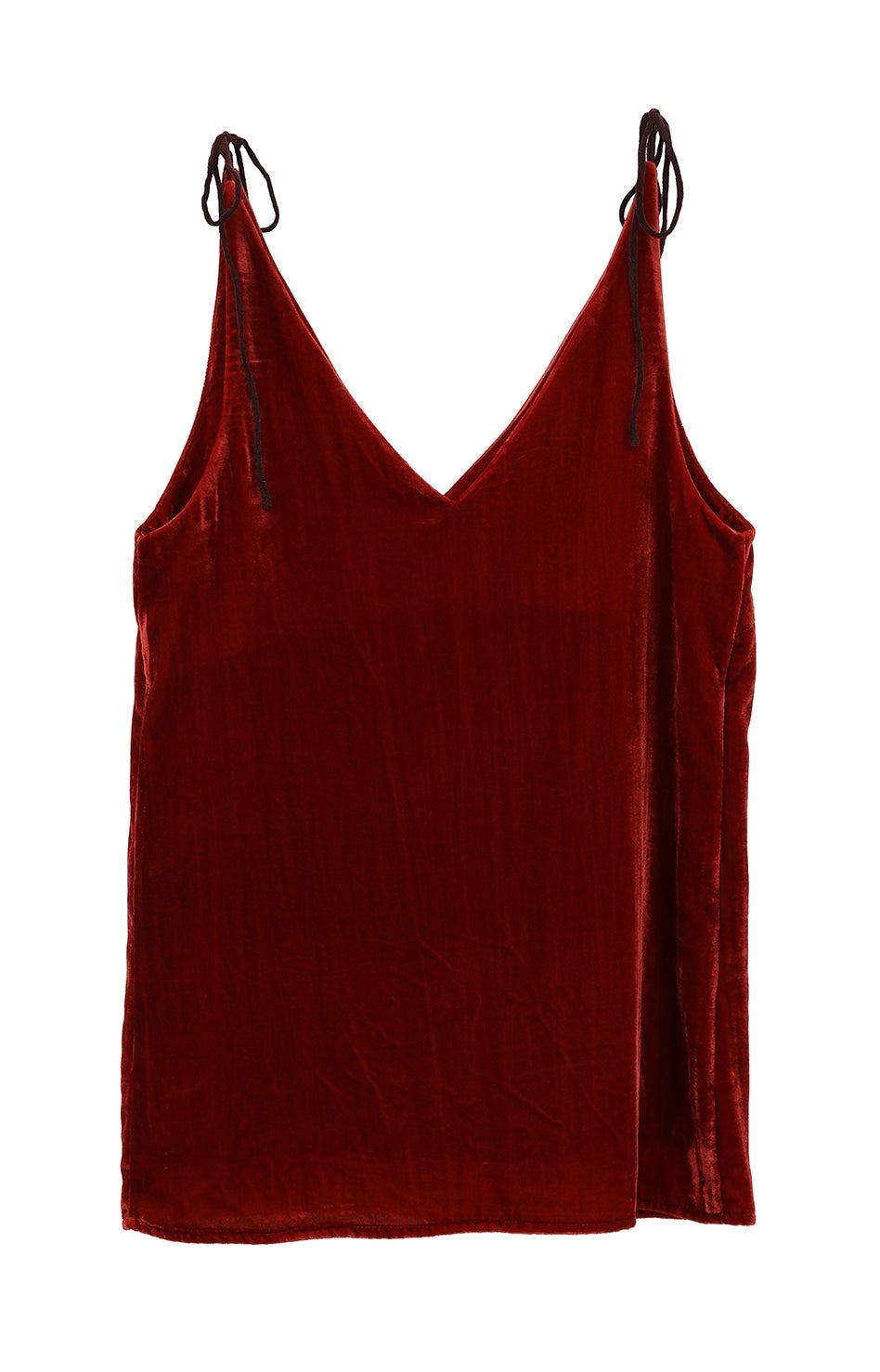 最終金額VELOUR SHOULDER RIBBON CAMISOLE TOPS VELOUR SHOULDER RIBBON CAMISOLE TOPS｜TOPS(トップス)｜CLANE