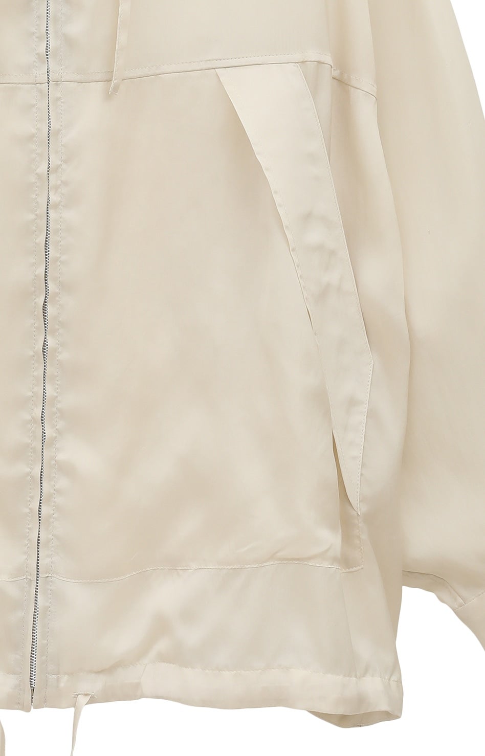 CLANE SHEER AIRY ZIP HOODIE - メルカリ