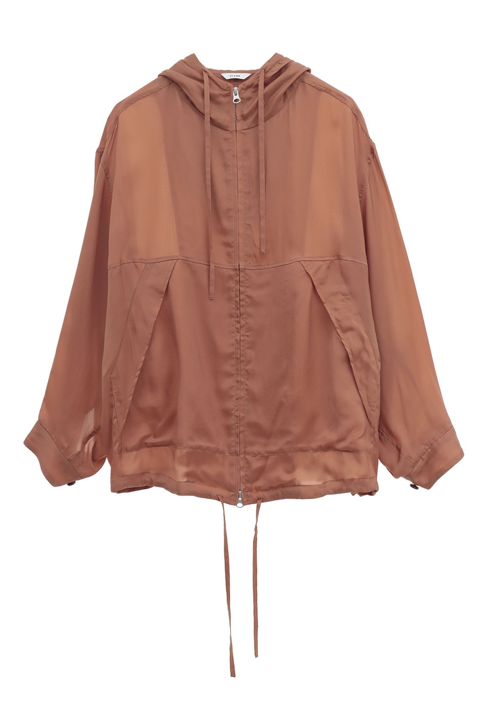 SHEER AIRY ZIP HOODIE｜TOPS(トップス)｜CLANE OFFICIAL ONLINE