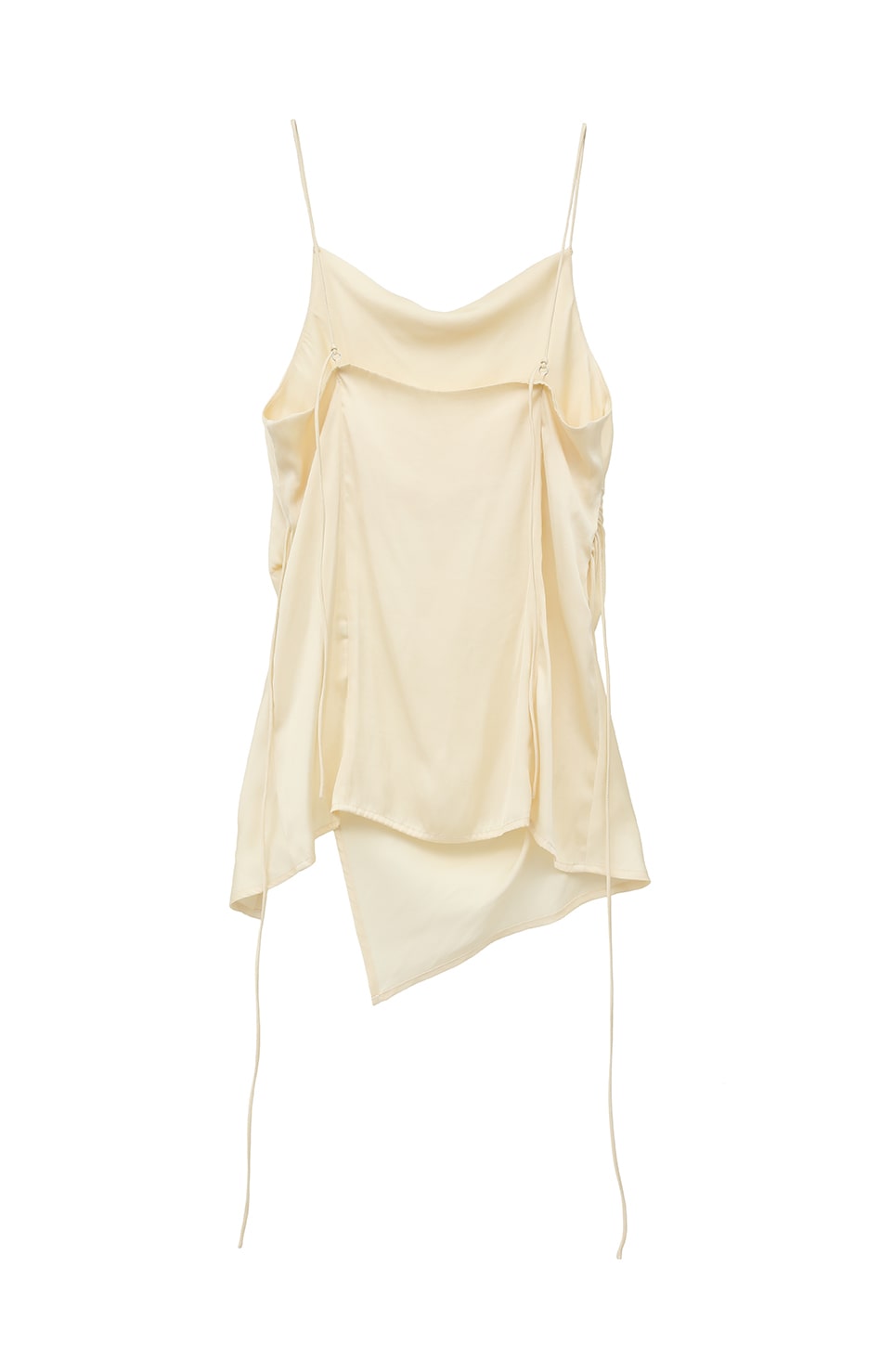 新品 CLANE DRAPE SATIN CAMISOLE TOPS DRAPE SATIN CAMISOLE TOPS|TOPS(トップス)|CLANE OFFICIAL