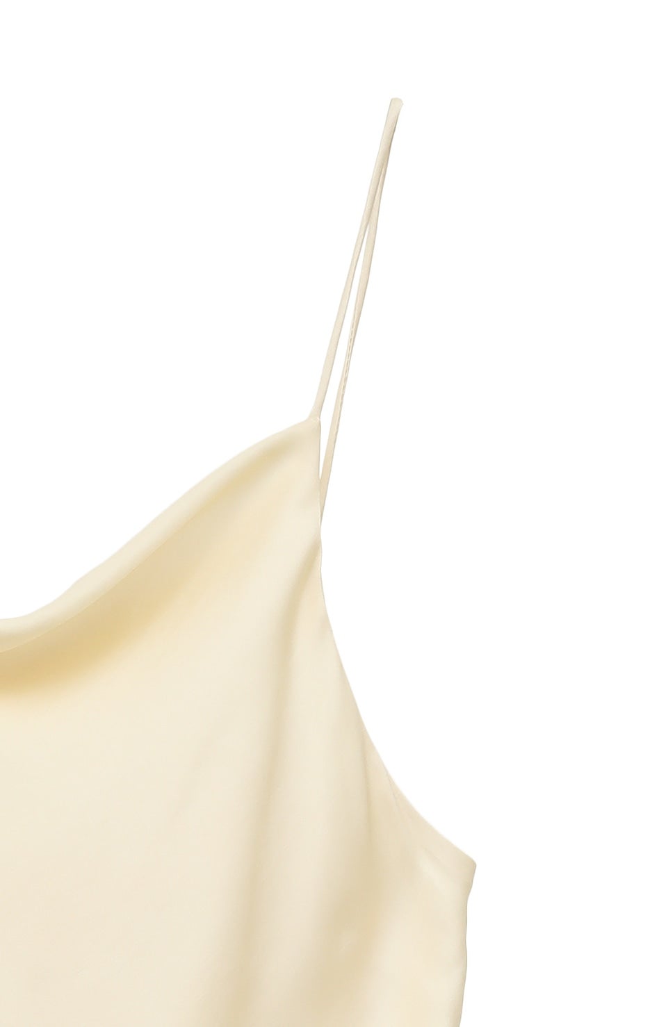 DRAPE SATIN CAMISOLE TOPS｜TOPS(トップス)｜CLANE OFFICIAL