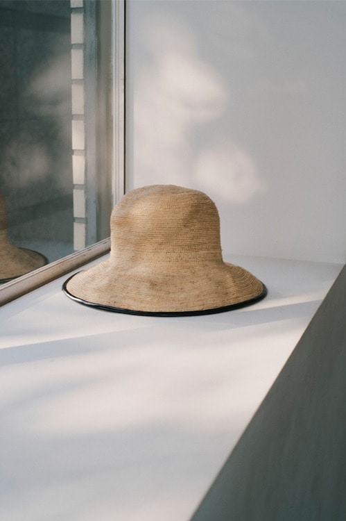 CLANE×KIJIMA TAKAYUKI RAFFIA BOWLER HAT