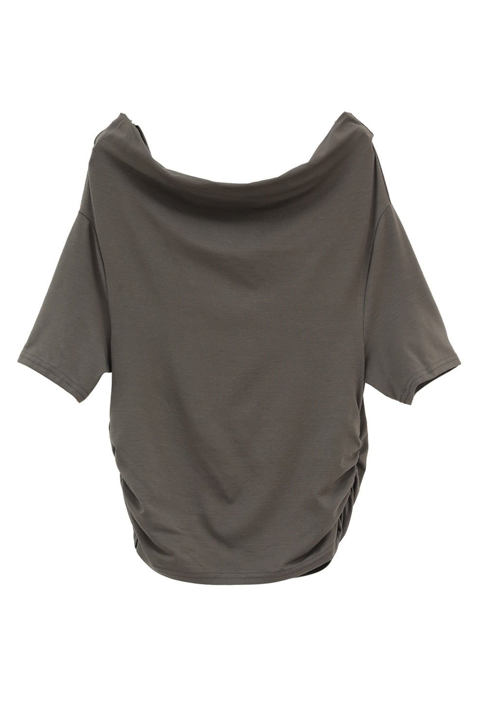 CLANE ドレープオフショルダートップス 2026SS DRAPED OFF SHOULDER H/S TOPS｜TOPS(トップス)｜CLANE OFFICIAL
