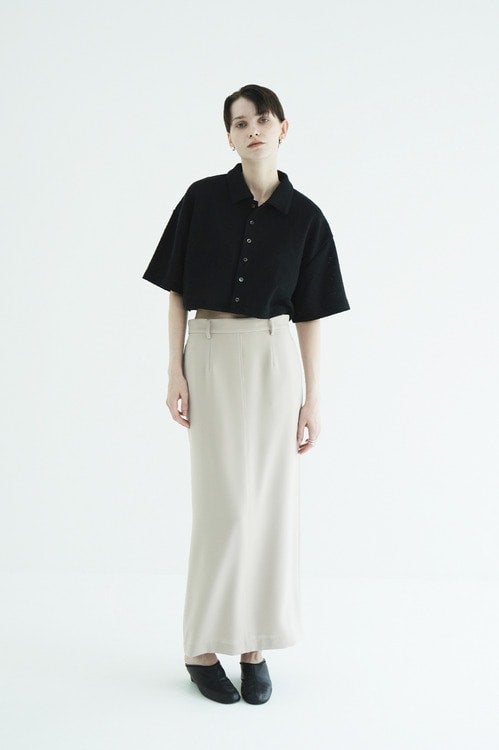 CRISP CROPPED POLO TOPS