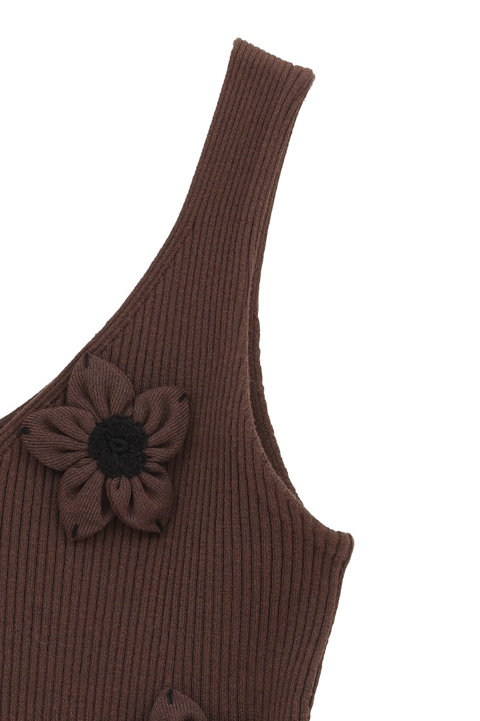 FLOWER MOTIF CAMI KNIT TOPS｜TOPS(トップス)｜CLANE OFFICIAL ONLINE