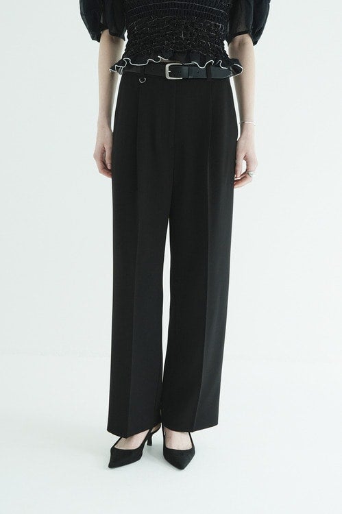 2WAY TUCK STRAIGHT PANTS