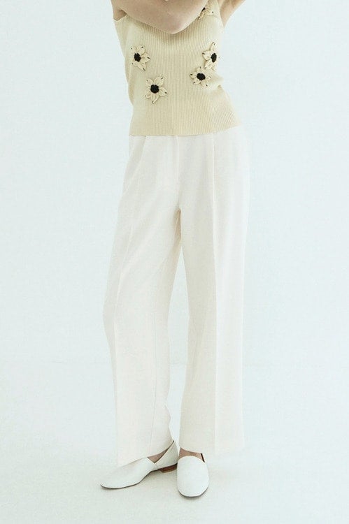 2WAY TUCK STRAIGHT PANTS