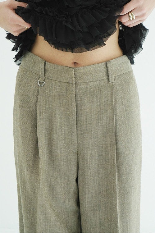 2WAY TUCK STRAIGHT PANTS